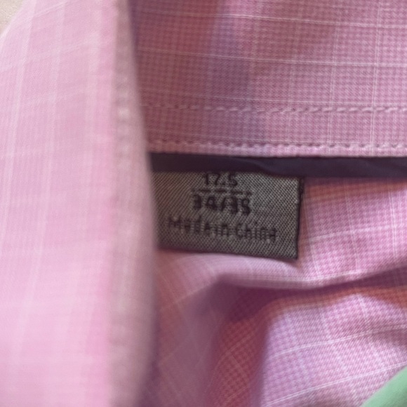 JB Workshop Men’s Button Down in Pink - Picture 3 of 4